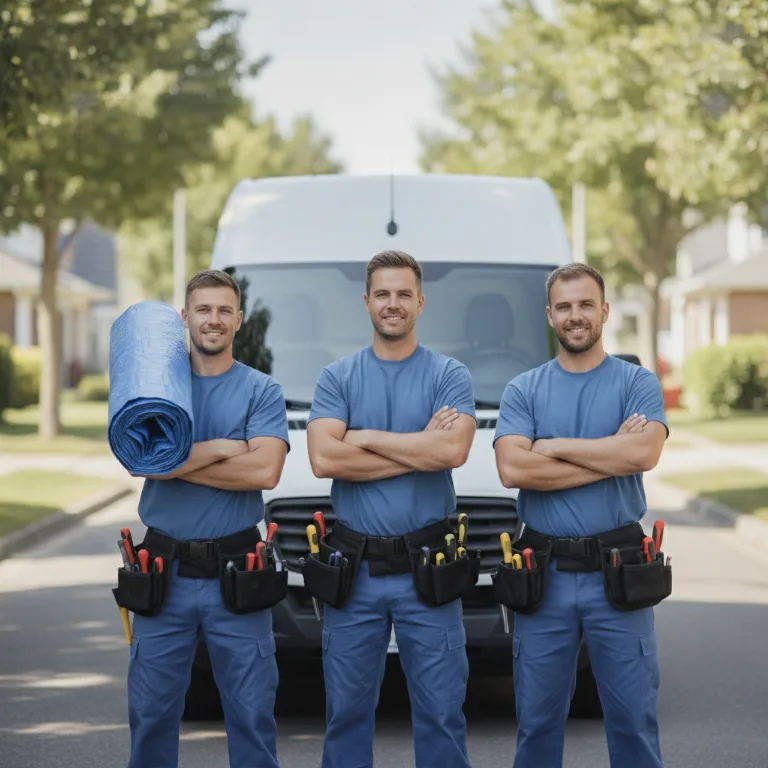 Temporäre Dachabdeckung Team in Pfaeffikon